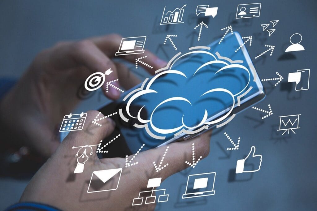 La nube de internet
