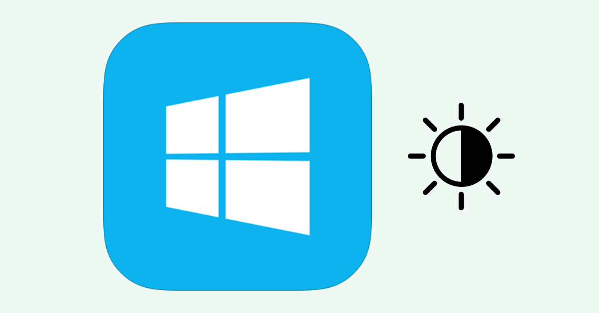 como ajustar el brillo de pantalla en windows 10