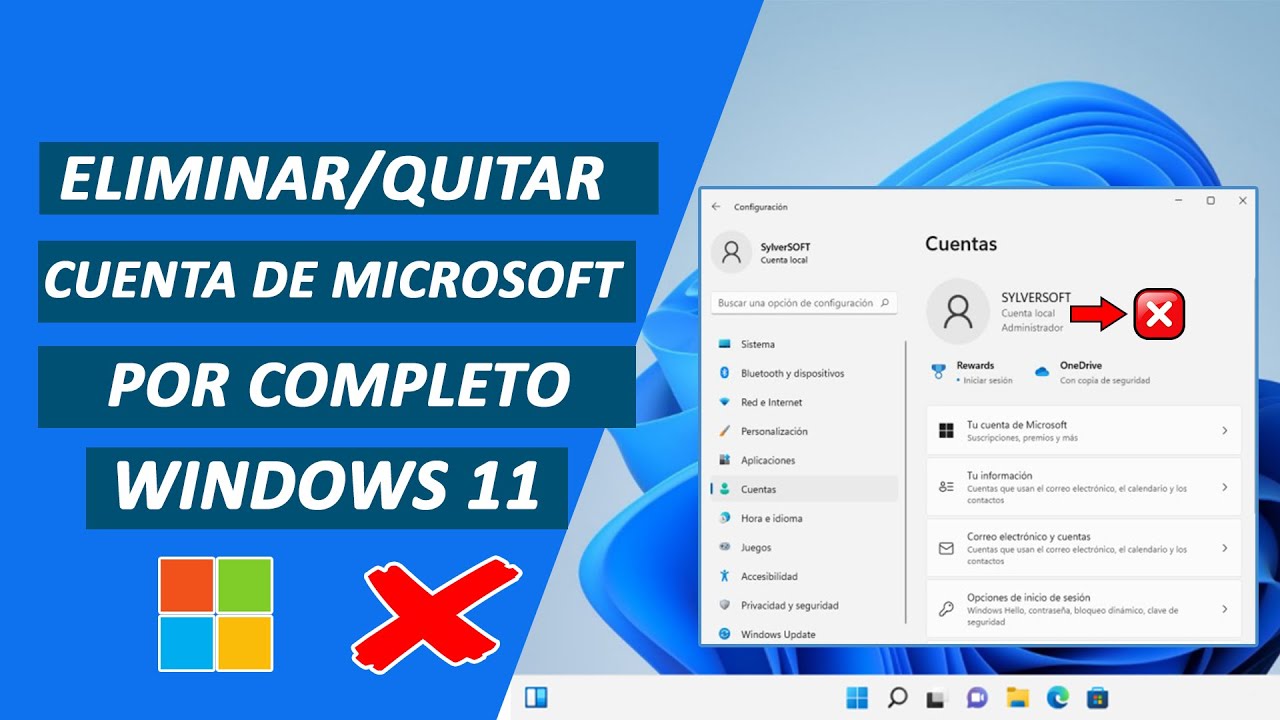 como cambiar la cuenta de microsoft en Windows 11