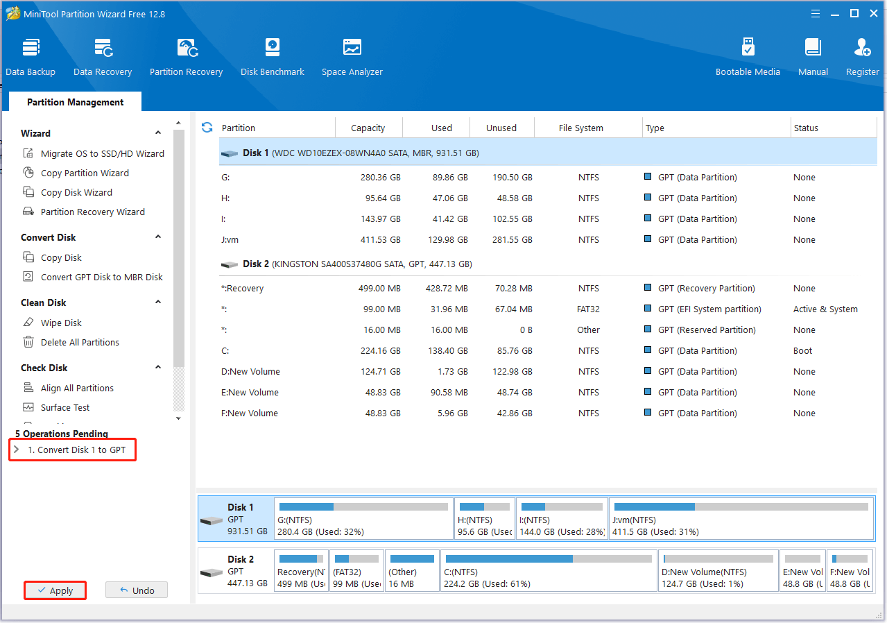 Partición MSR en Windows