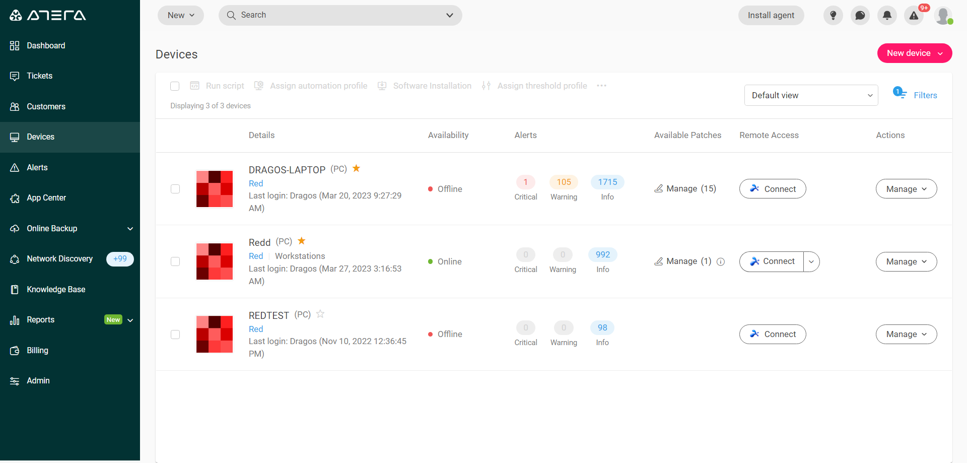 anydesk UI