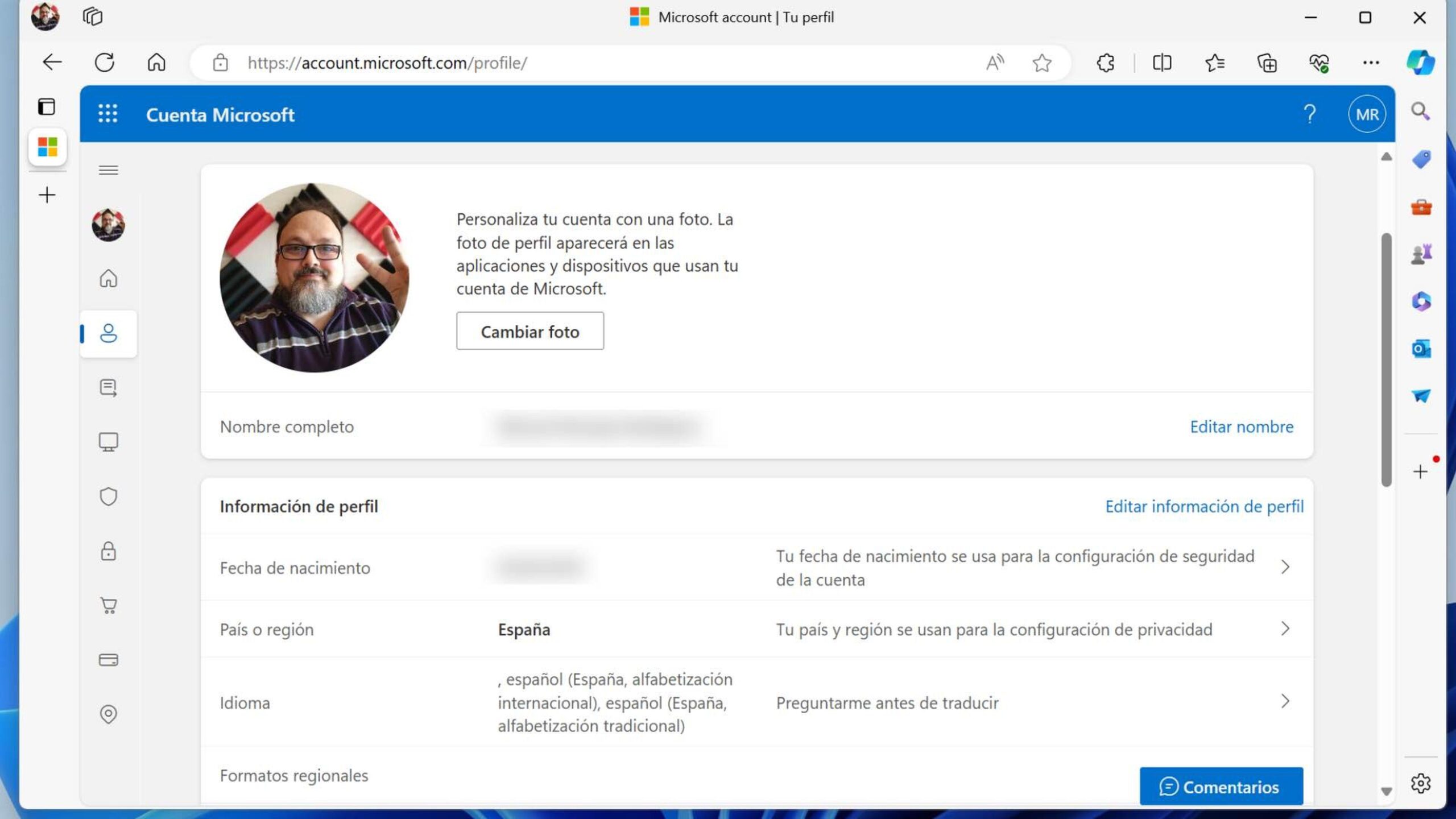 Cambiar de cuenta de Microsoft a cuenta local en Windows 11