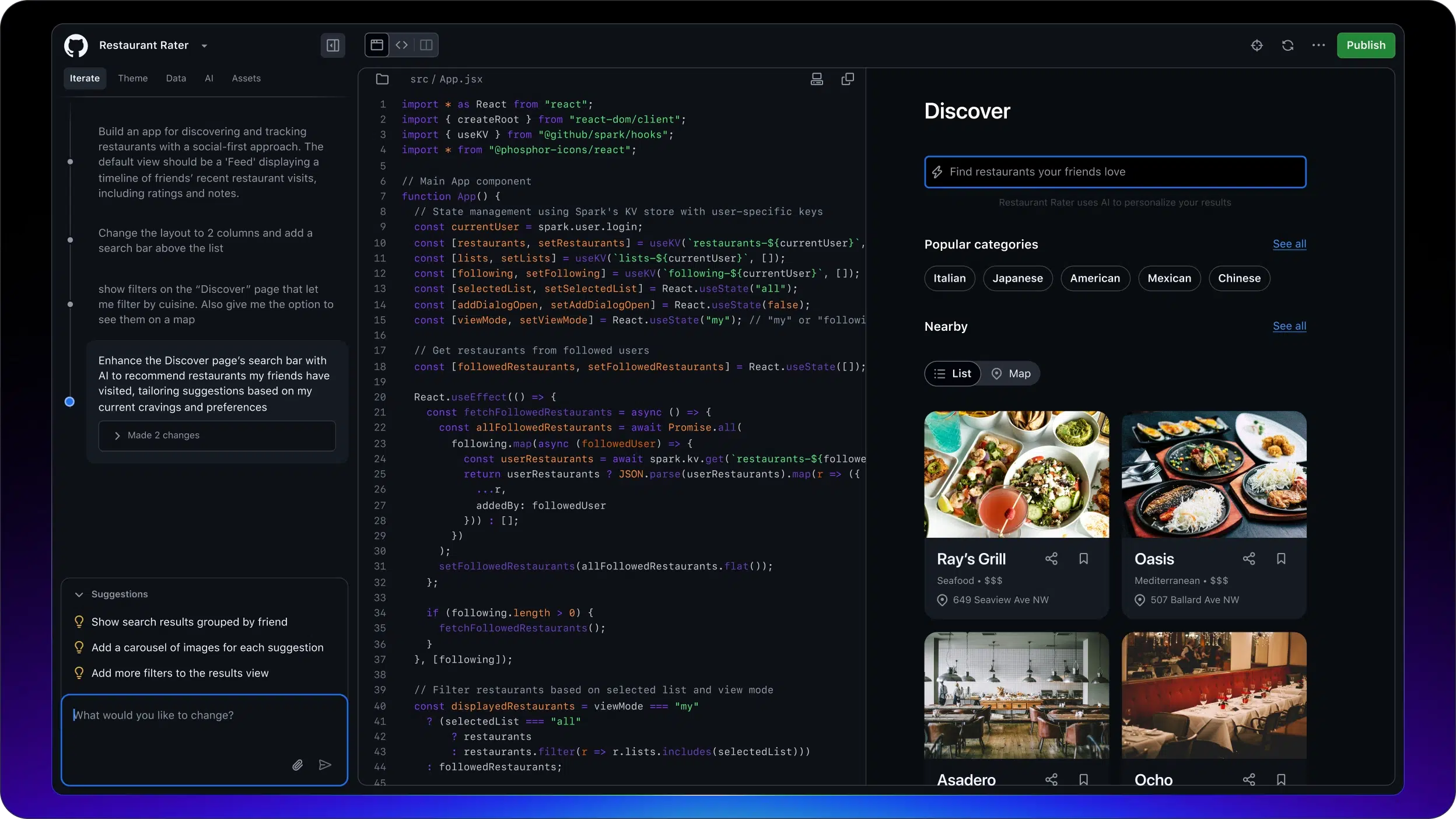 github spark