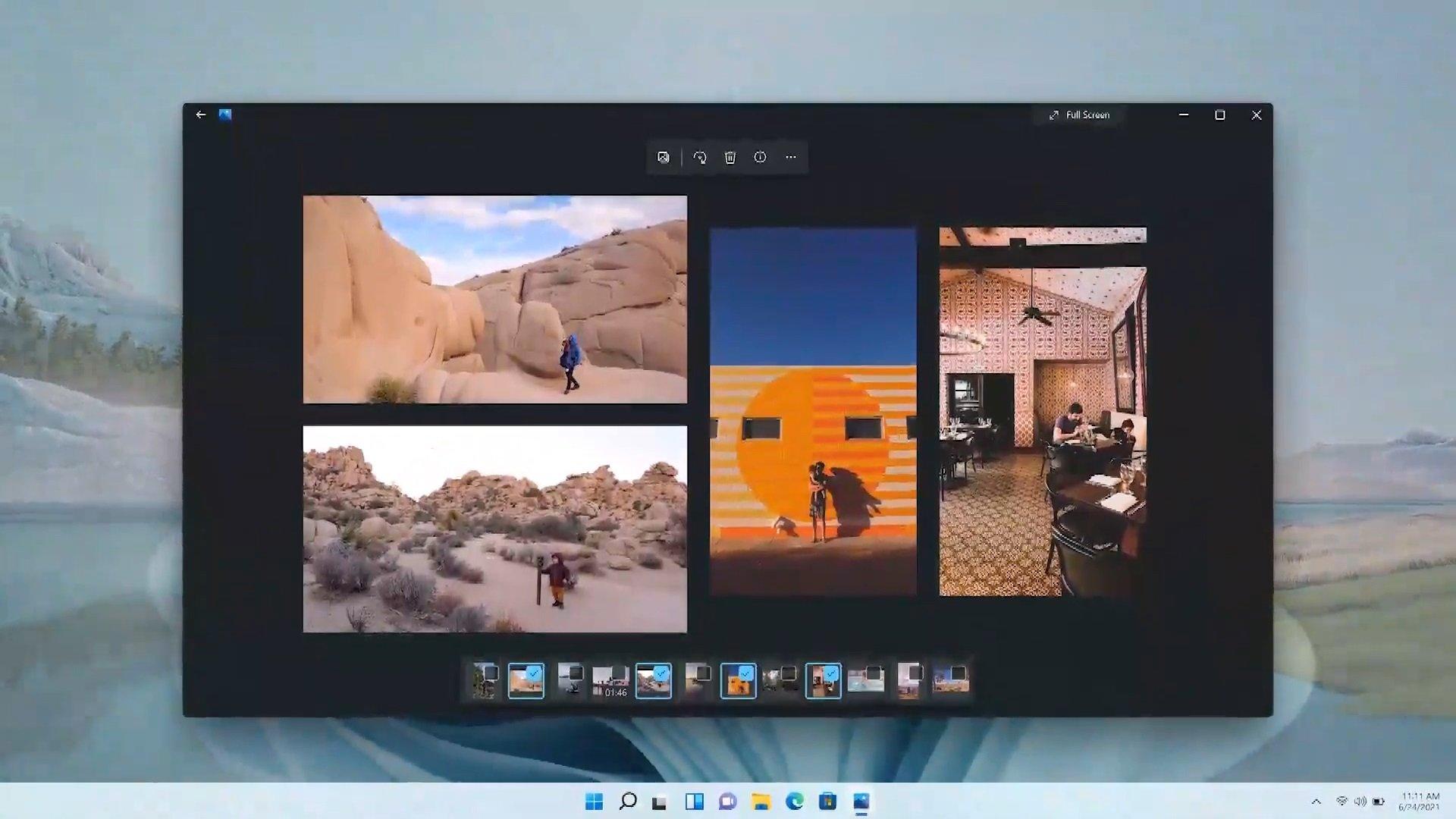 Cómo crear un collage automático con Fotos de Windows 11