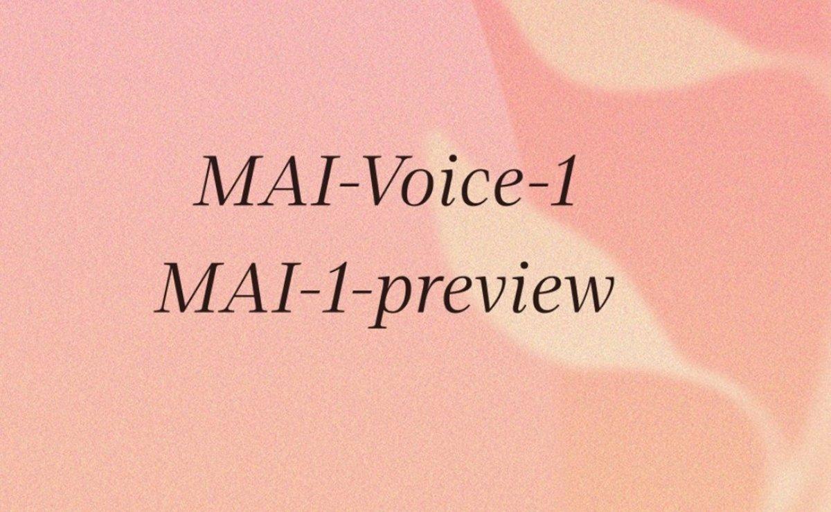 MAI 1 preview en Copilot