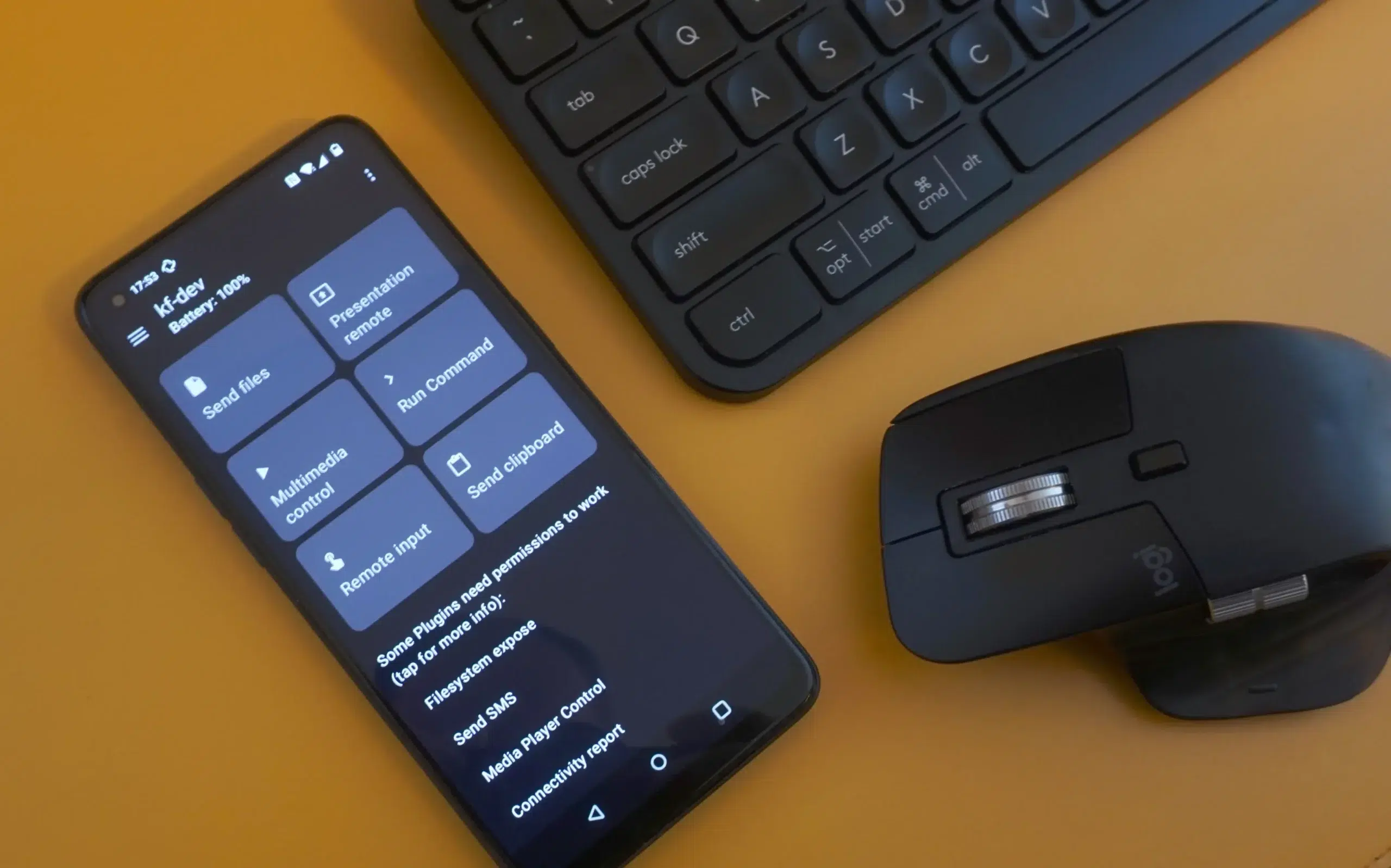 Versiones de KDE Connect