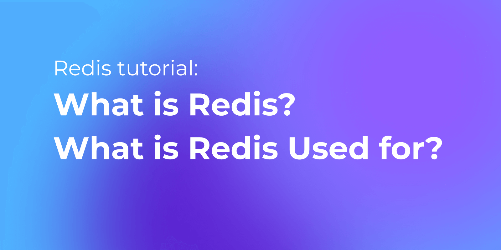 Características de Redis