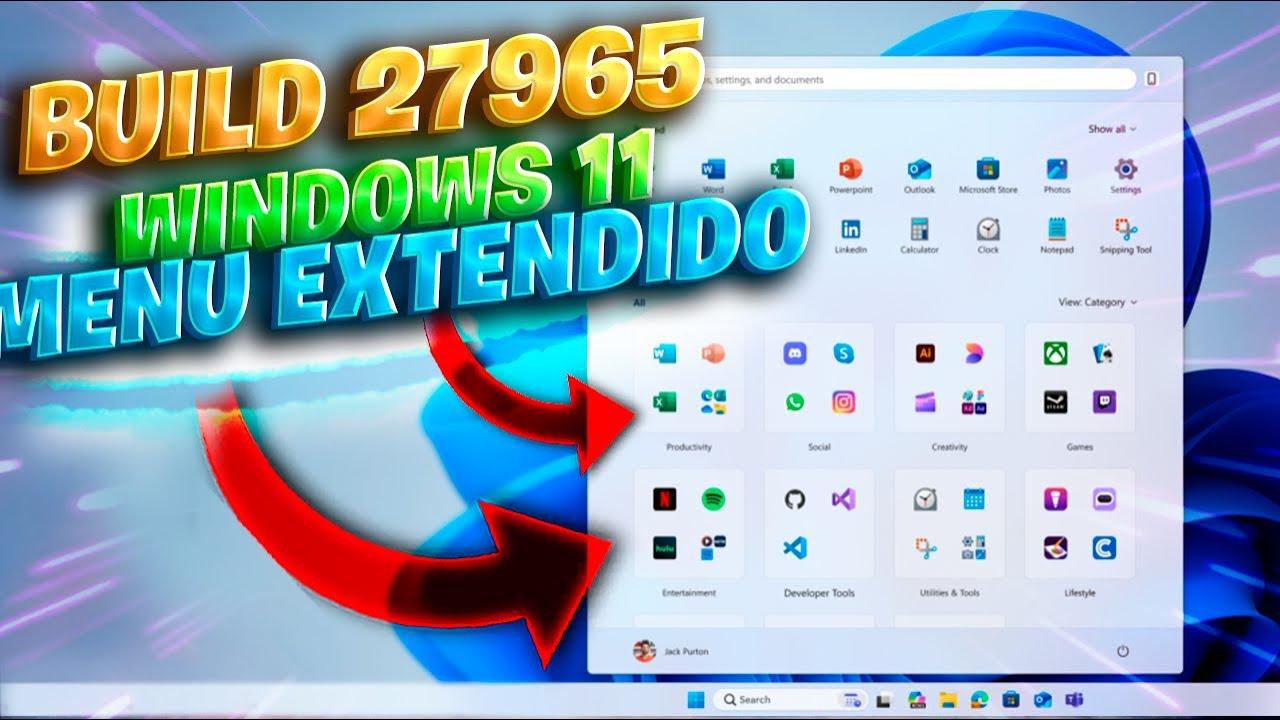 Windows 11 Build 27965