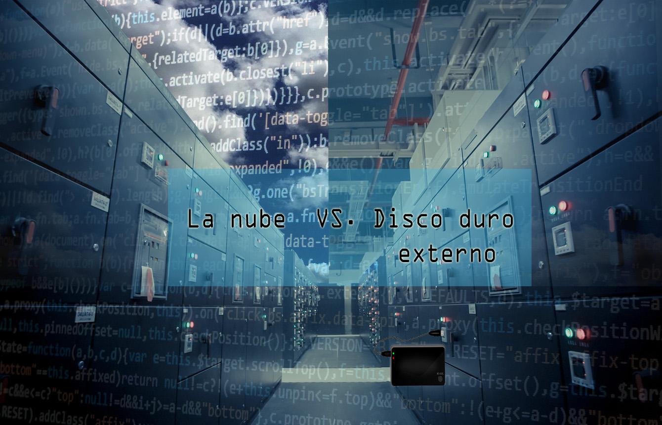 Opciones de backup: nube frente a disco duro
