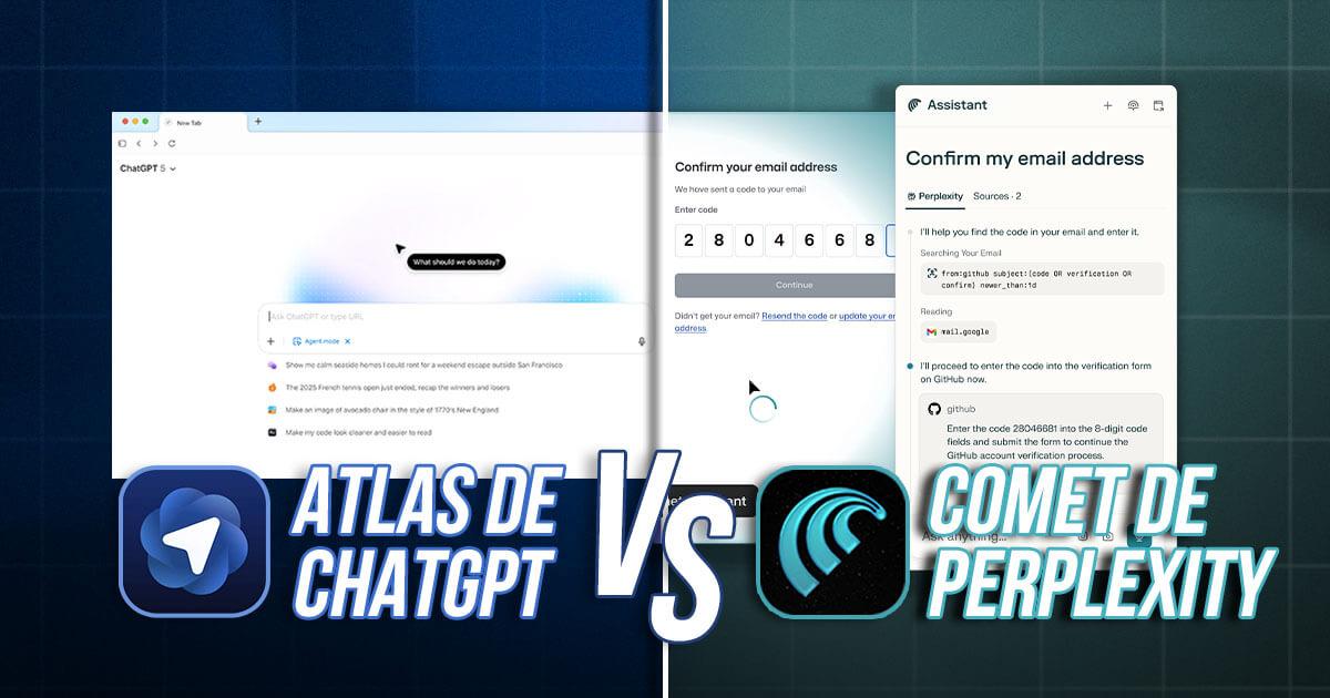 diferencias entre Atlas y Comet navegador