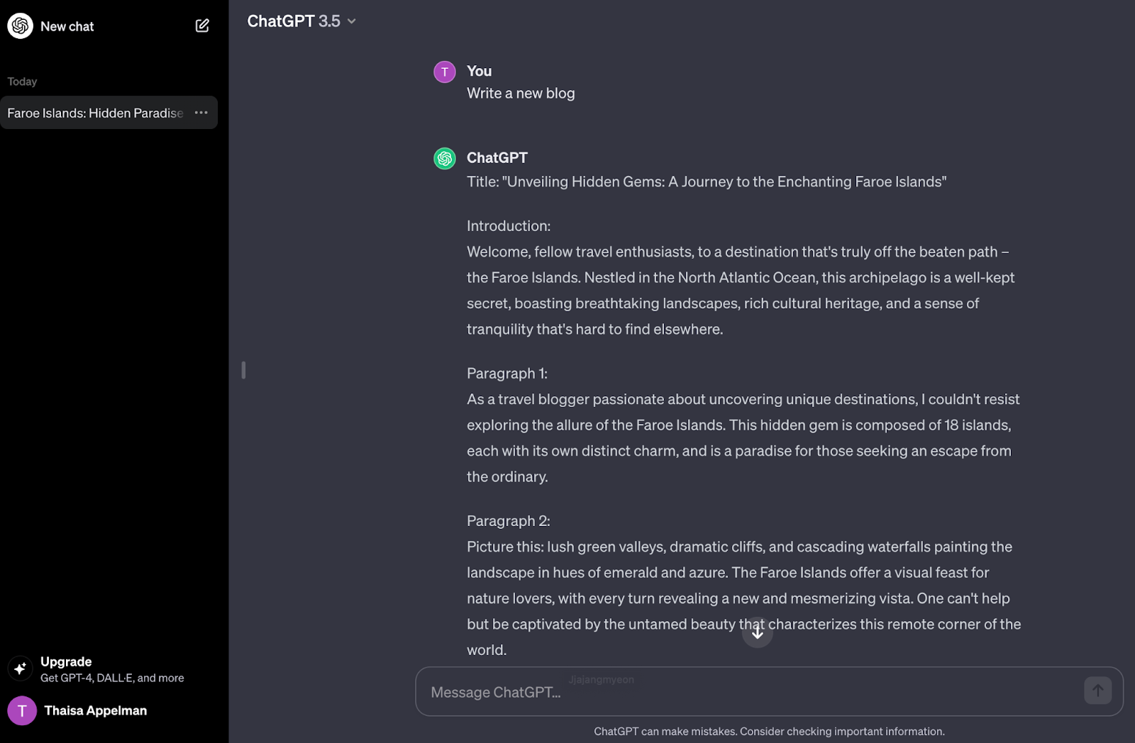 Instrucciones personalizadas de ChatGPT