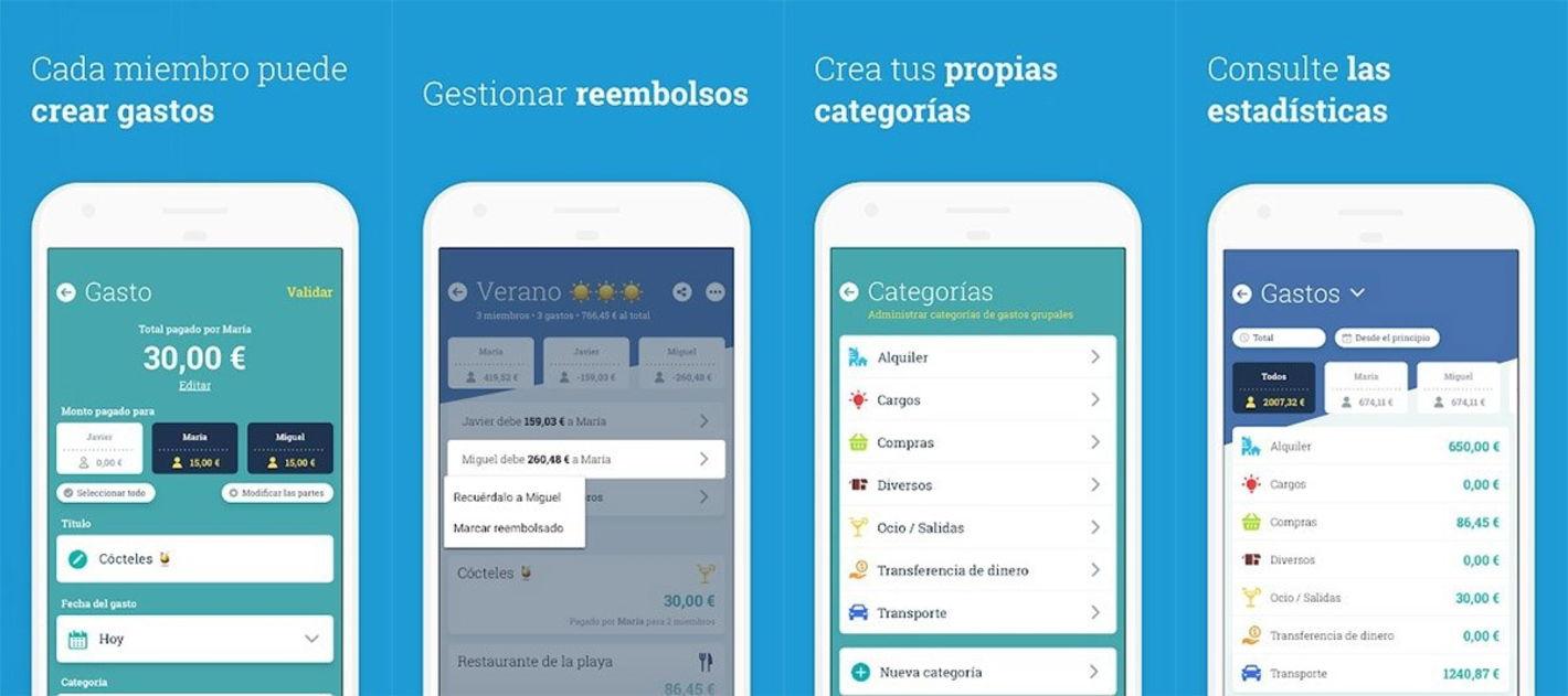 tricount app gastos compartidos