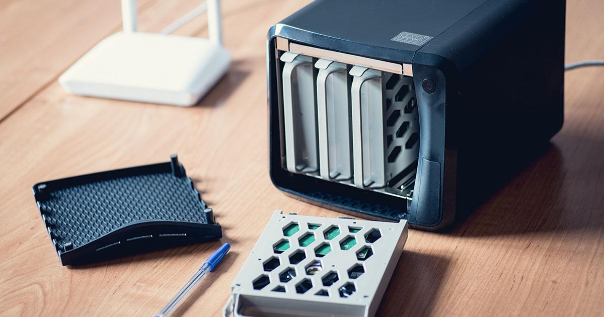 almacenar roms en nas