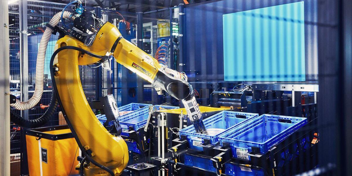 robótica en almacenes