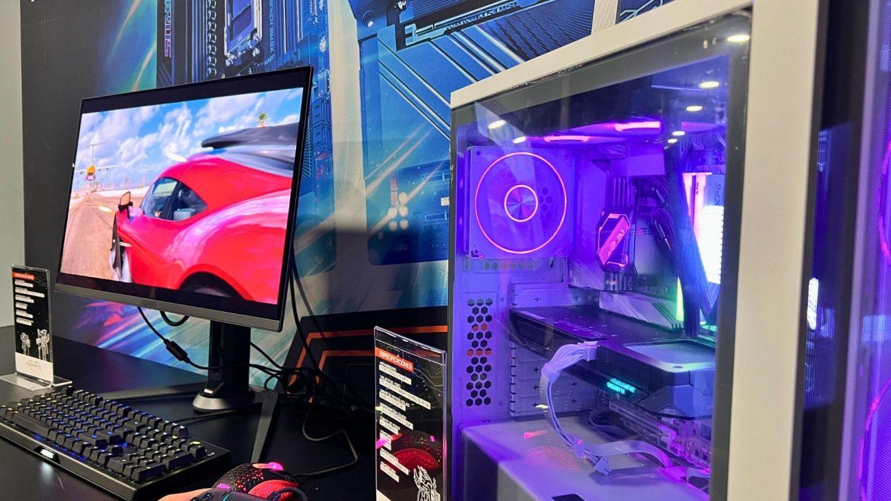 Ordenador configurado para trabajar con IA