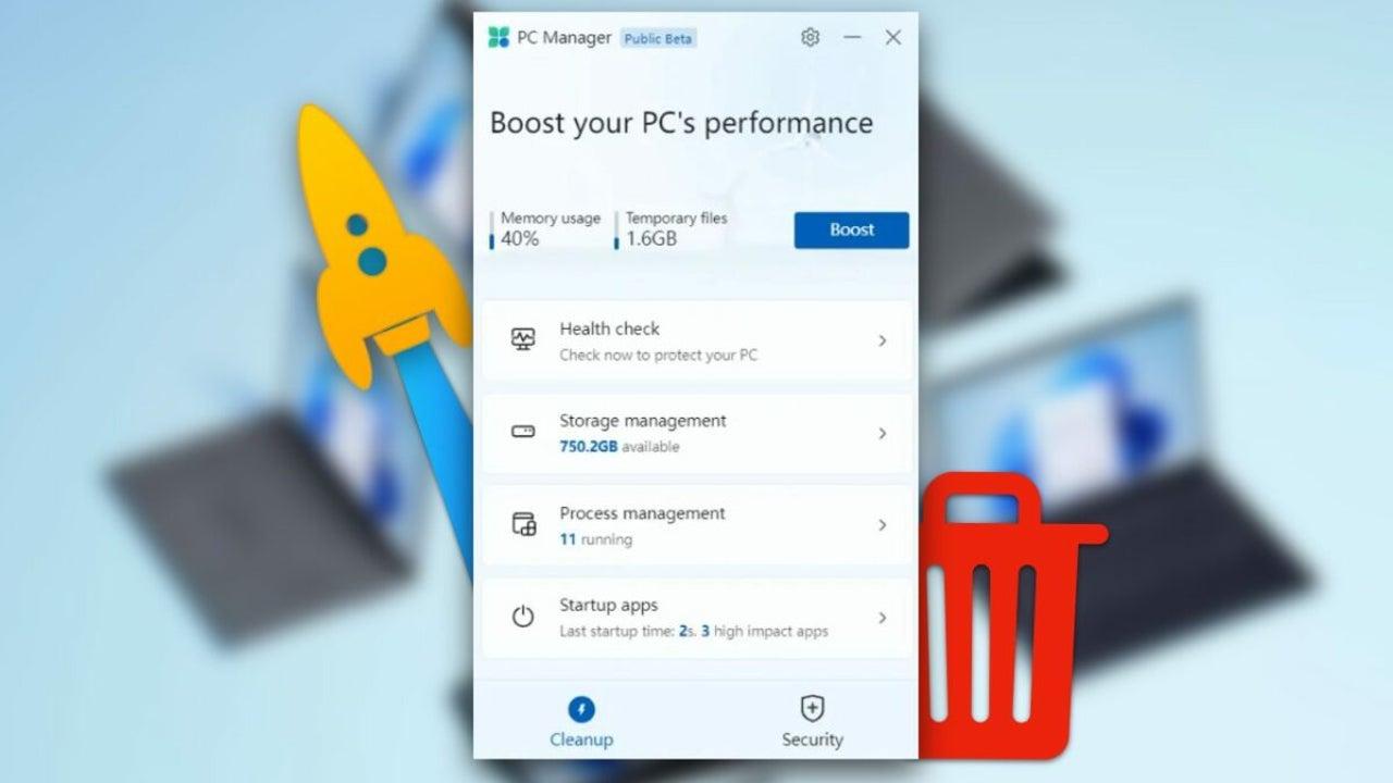 PC Manager en Windows