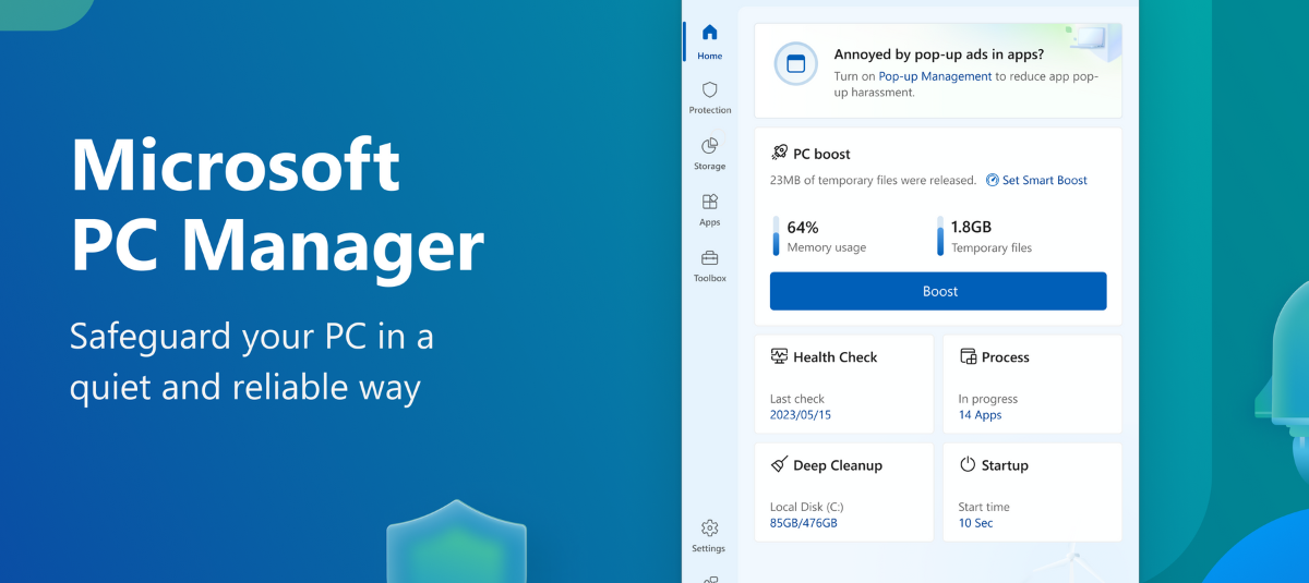 Requisitos de PC Manager