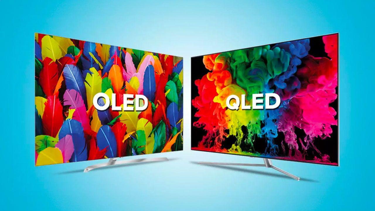 Comparativa de tecnologías de pantalla OLED QLED IPS