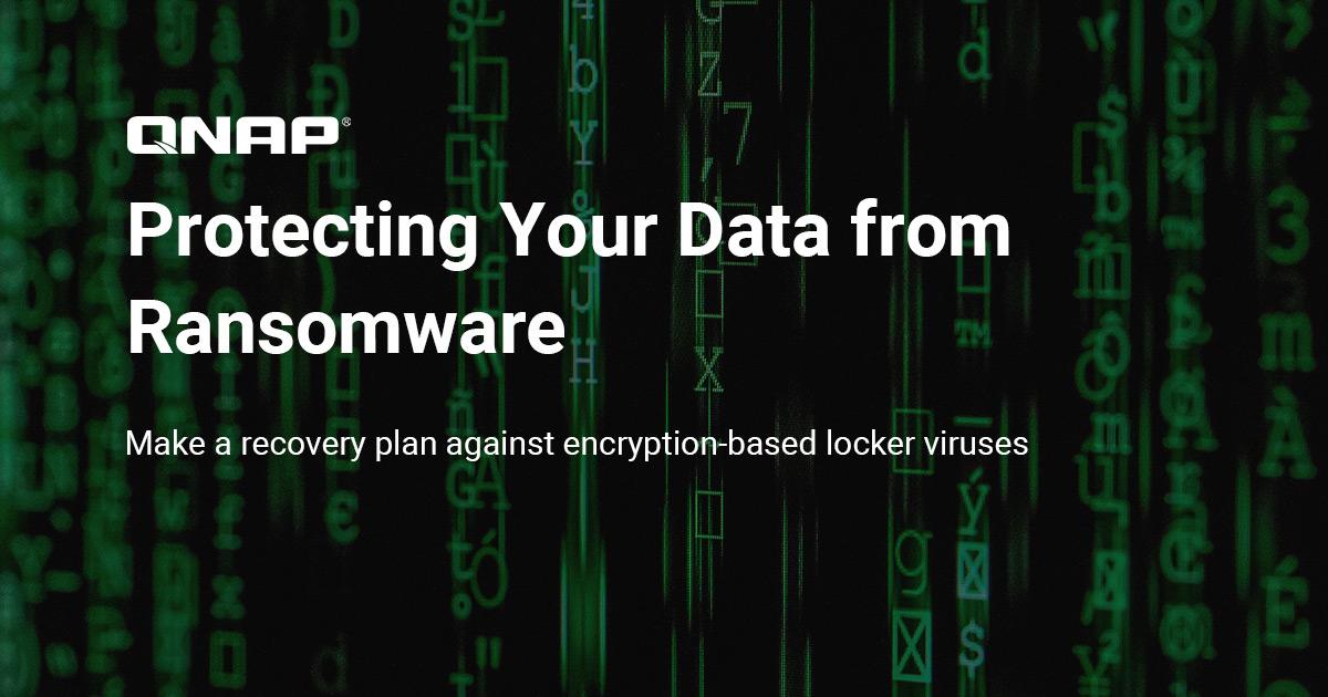 QNAP Security Center contra ransomware