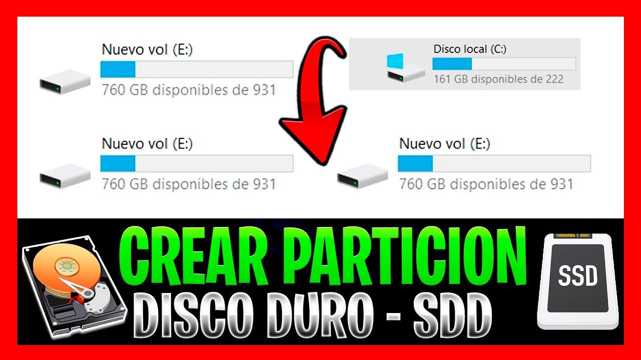 ventajas de particionar disco 1TB