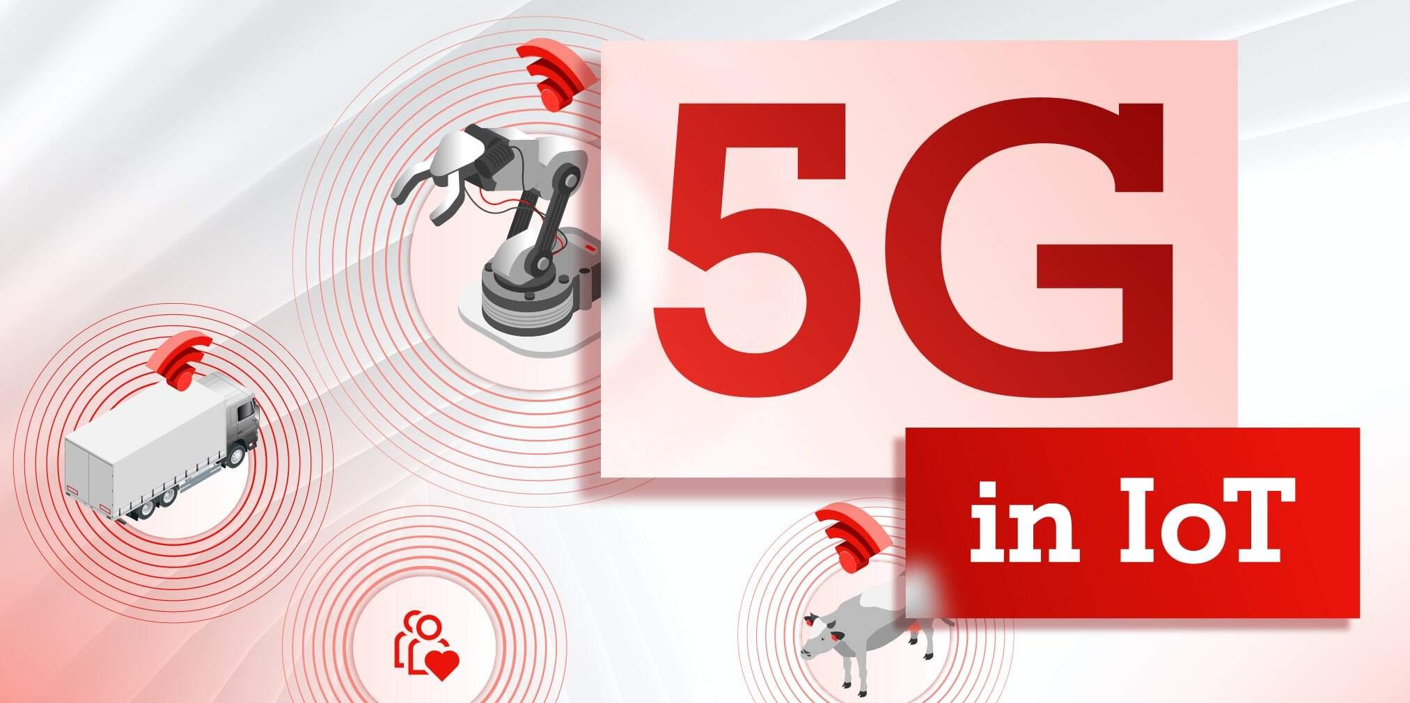 conectividad 5G M2M para entornos sin límites