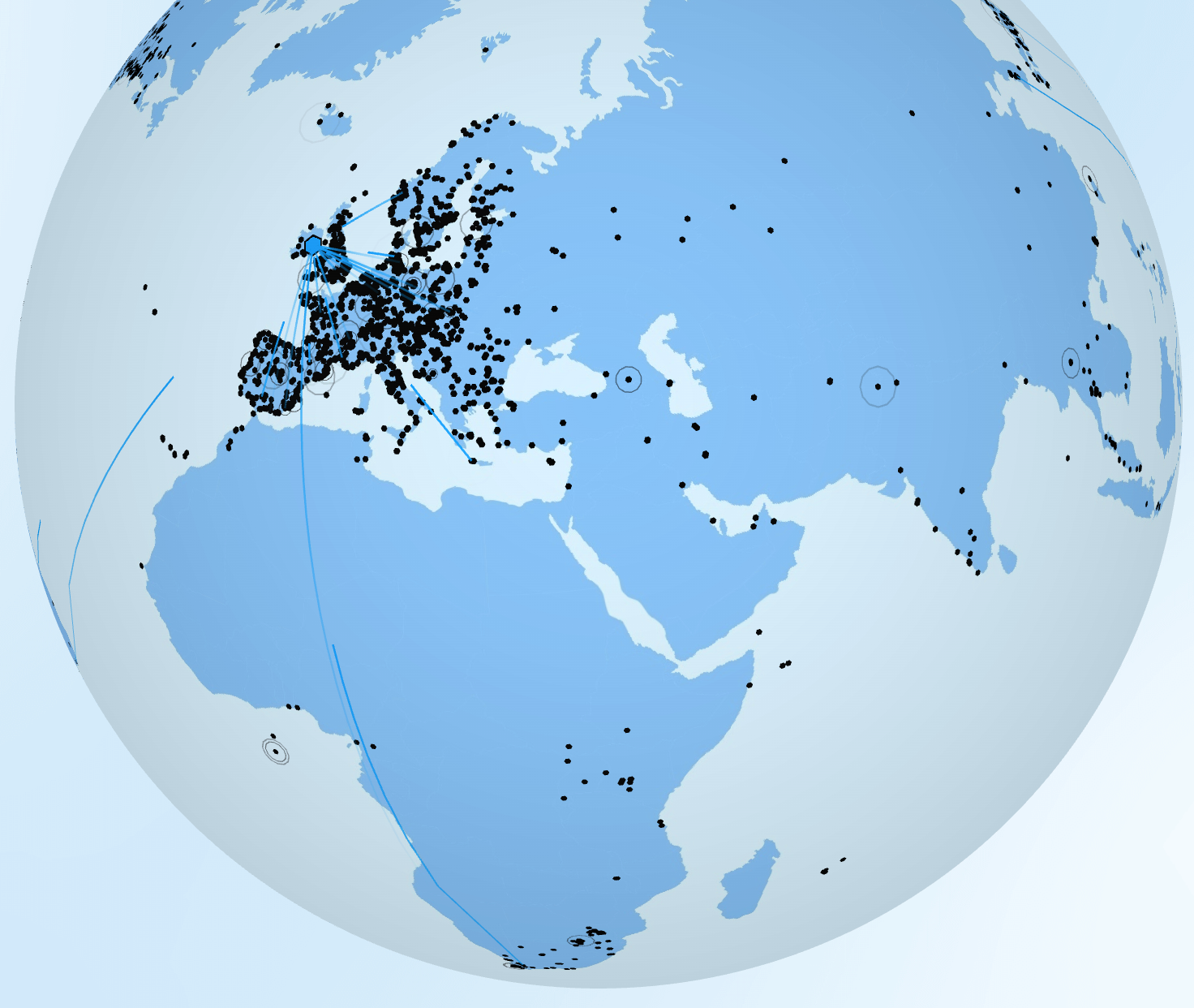 Ejemplo de configuración LoRaWAN