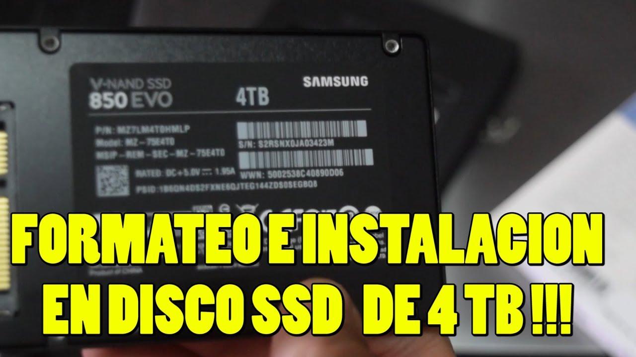 inicializar disco 4TB en Windows 11