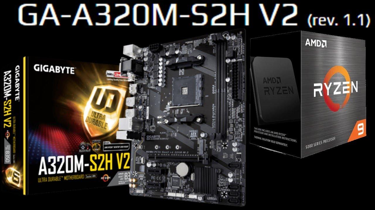 Detalle de placa base A320M-S2H-CF para procesadores Ryzen