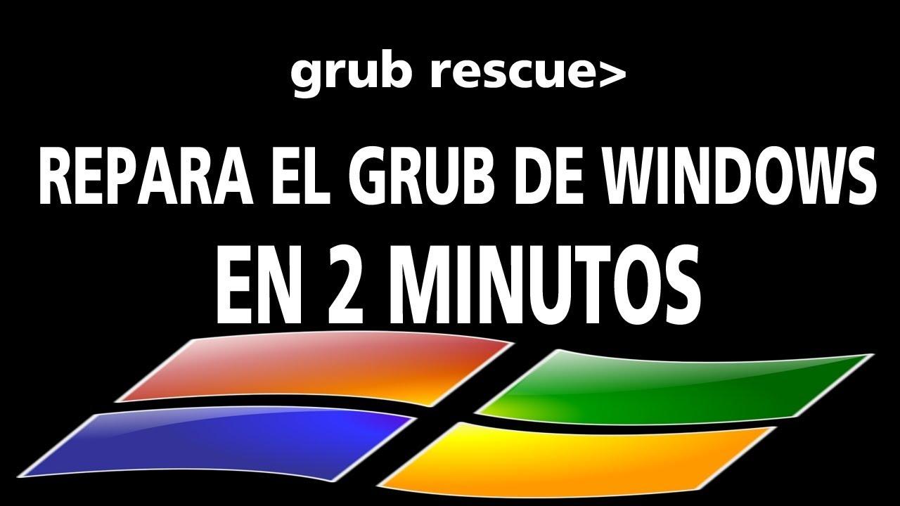 Error de arranque GRUB