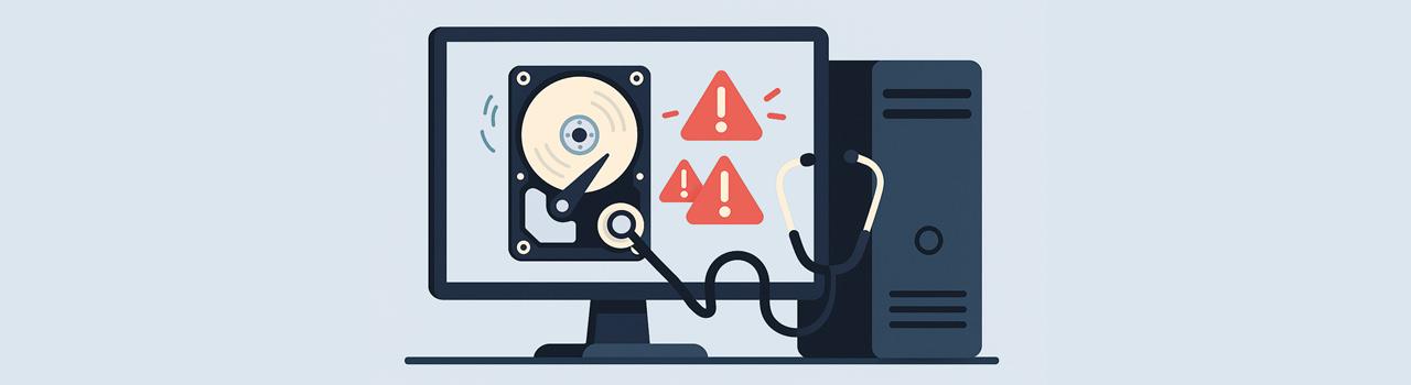 Prüfen Sie, ob die Festplatte ausfallen wird.