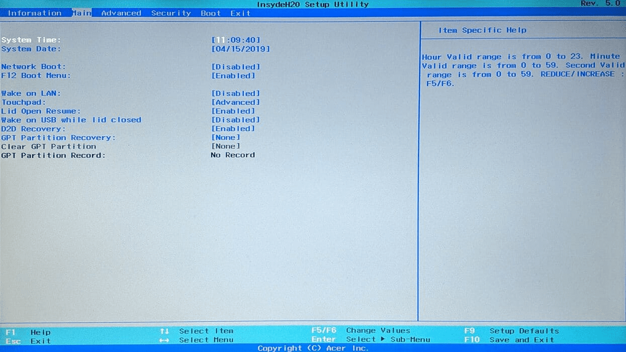 Riesgos de actualizar la BIOS