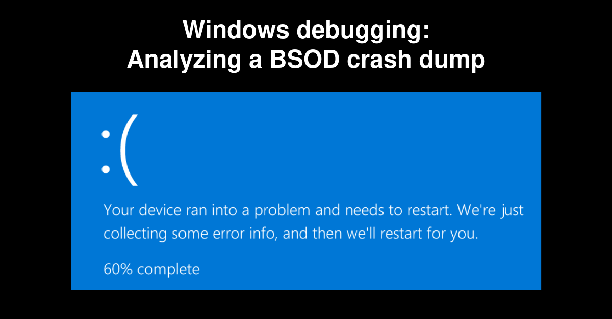 analisis bsod kernel dump