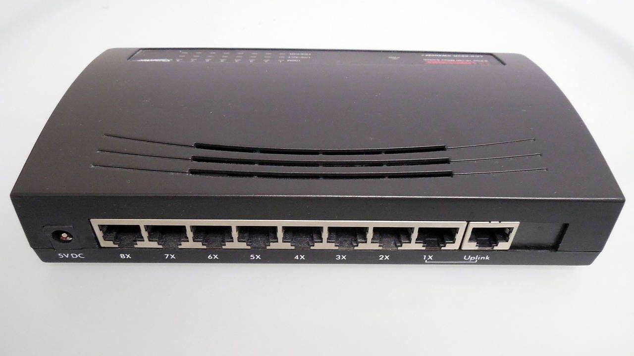 Etiqueta del router con IP por defecto
