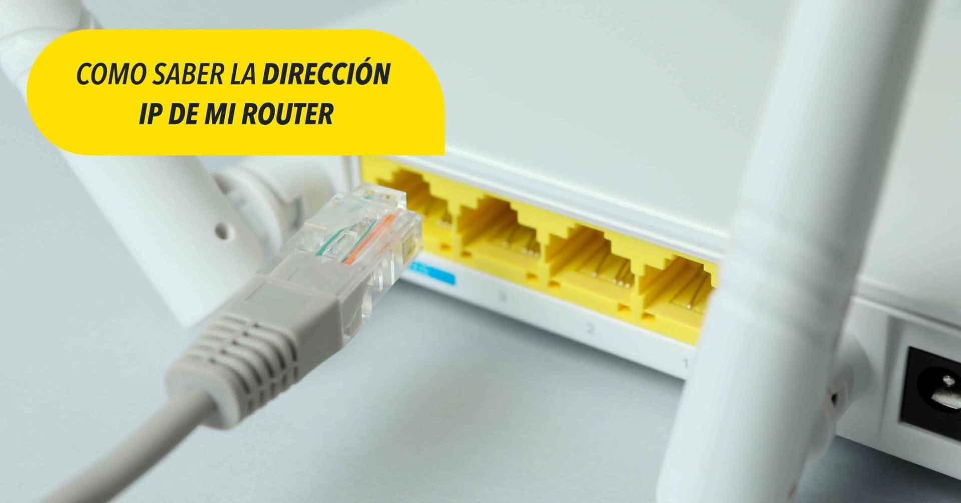Explicación de IP del router Explicación de IP del router