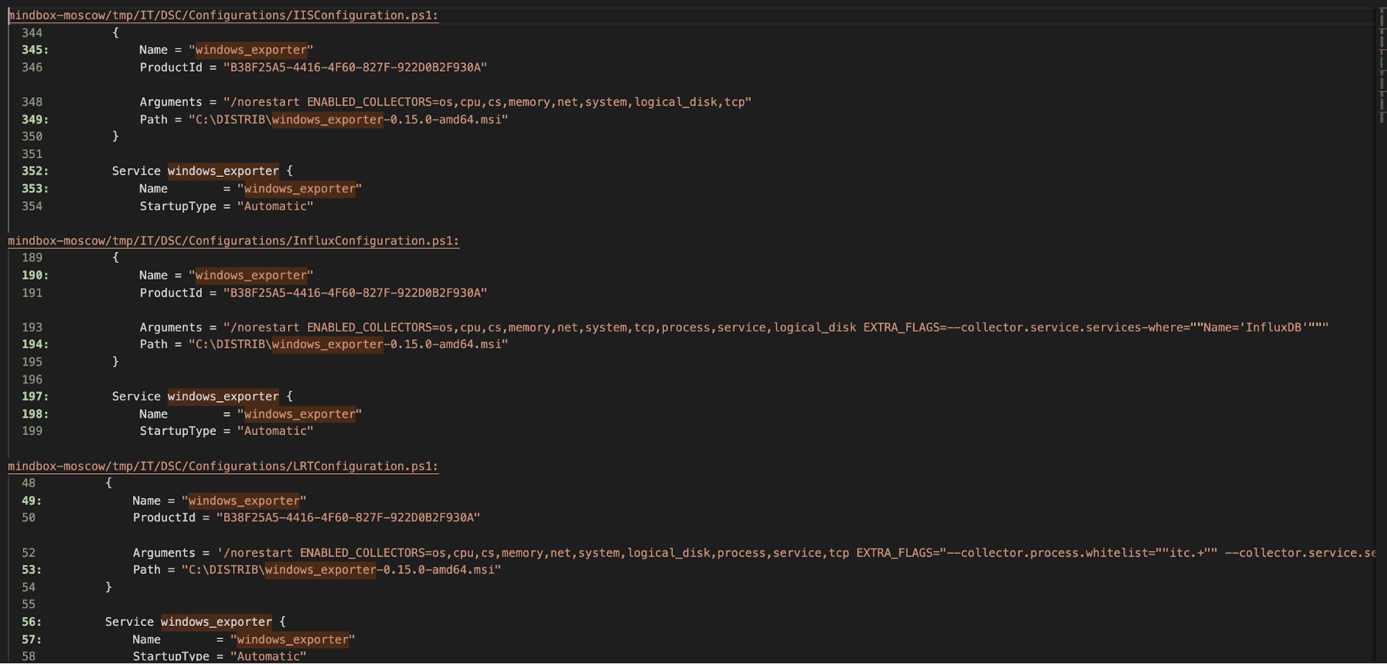 PowerShell Desired State Configuration para Windows