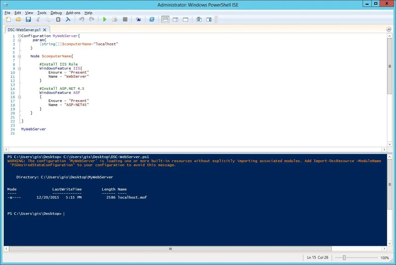 Automatización con PowerShell DSC y Ansible