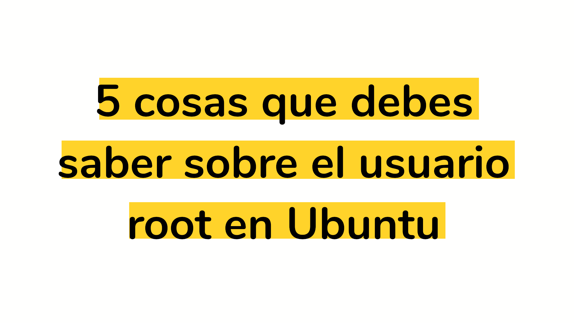 Superusuario root en Linux Superusuario root en Linux