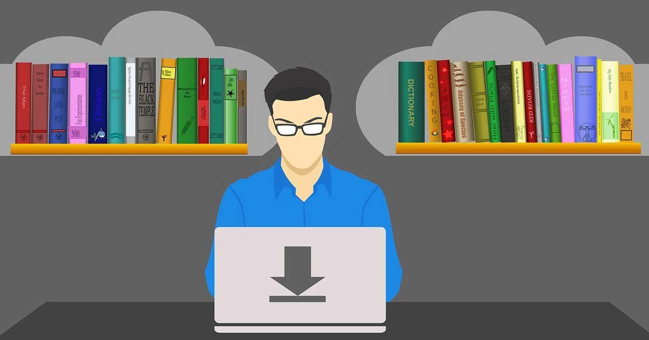 Interfaz de Calibre 9.7 para gestionar biblioteca digital