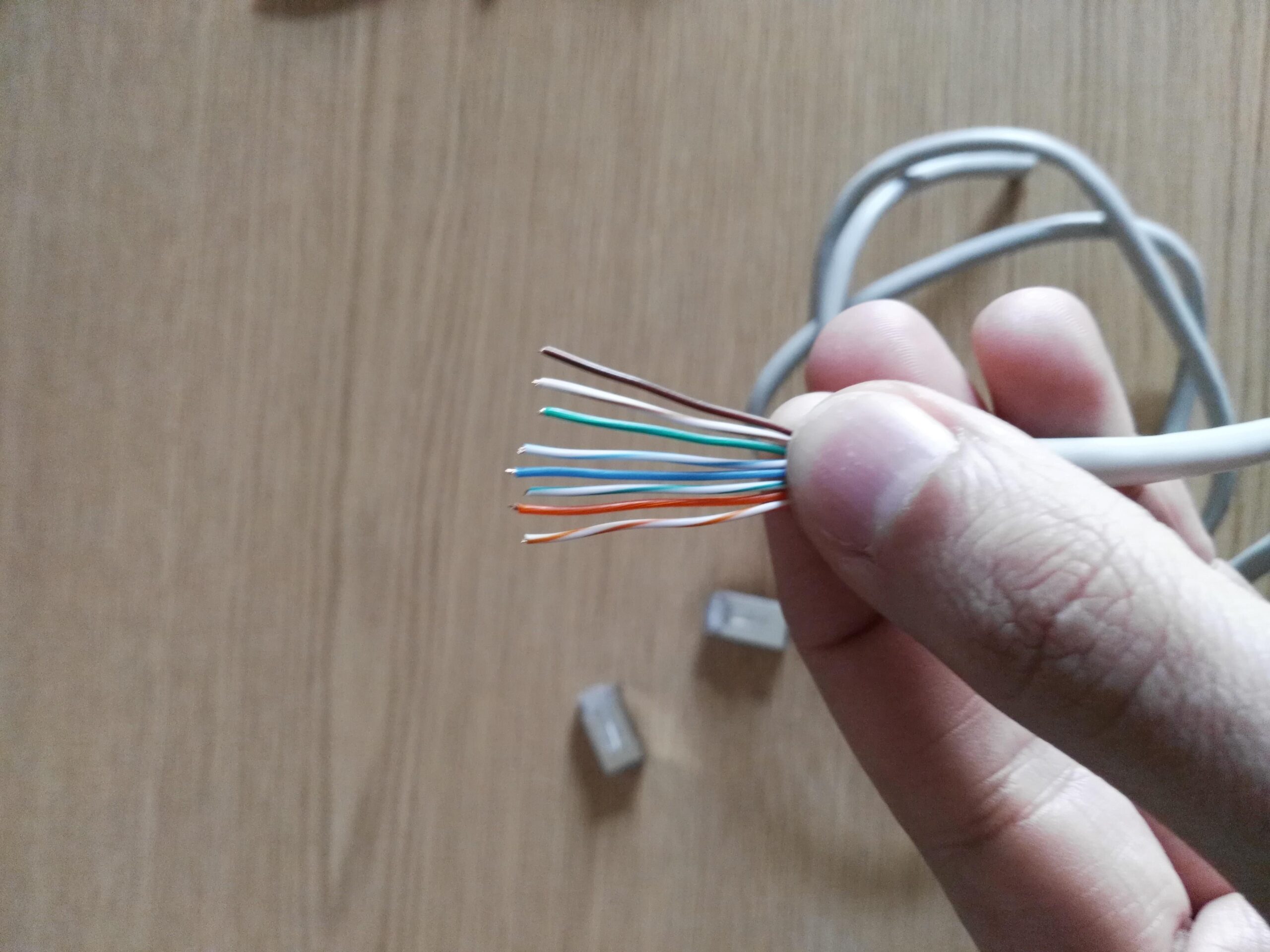 Herramientas para montar cables de red