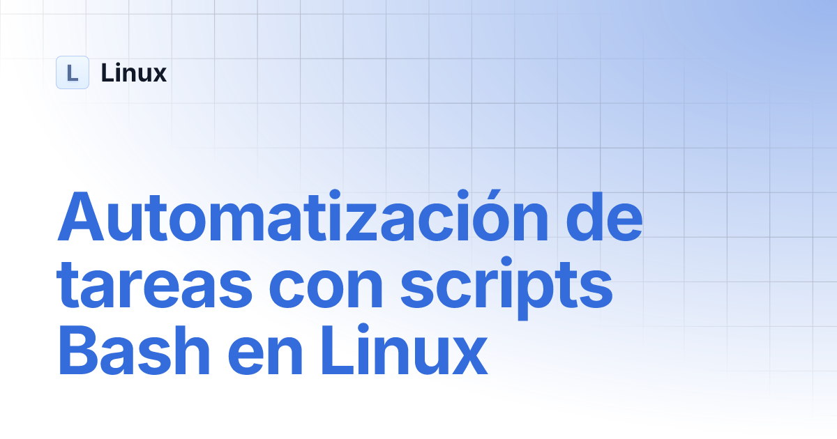 Scripting en Linux