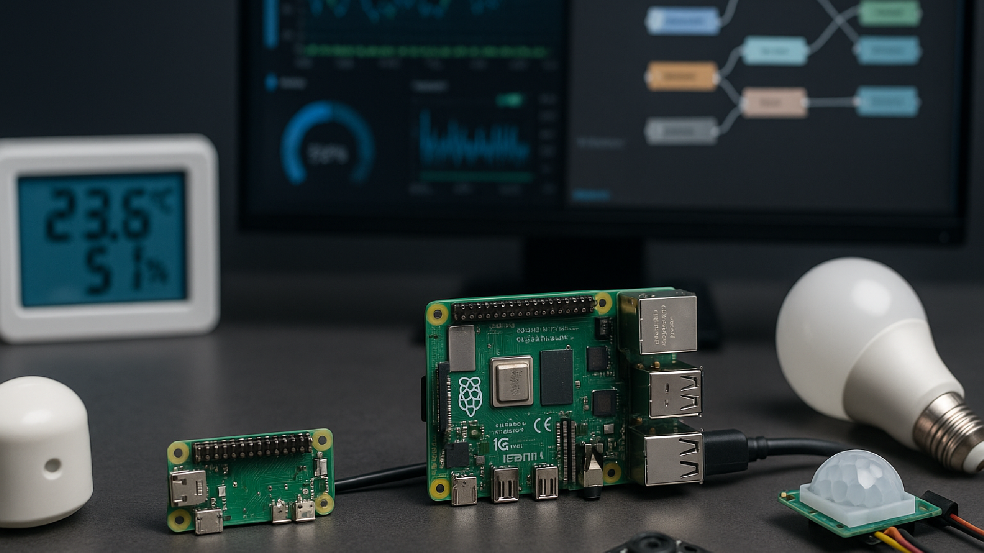 Raspberry Pi para hogar inteligente