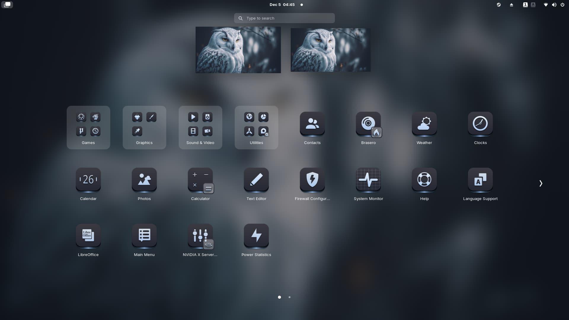 Extensiones de Gnome en Zorin