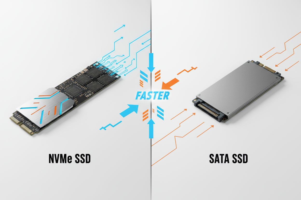 Rendimiento practico SSD NVMe y SATA