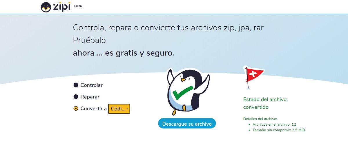Interfaz de software de compresión