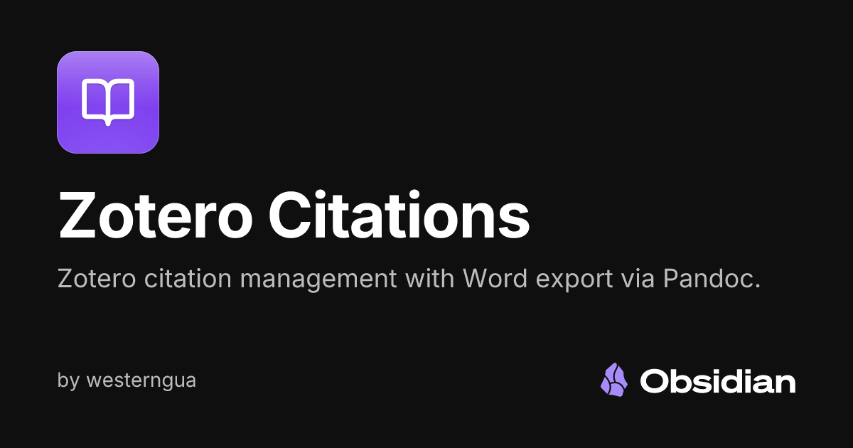 Zotero y Obsidian Gestión de bibliografía