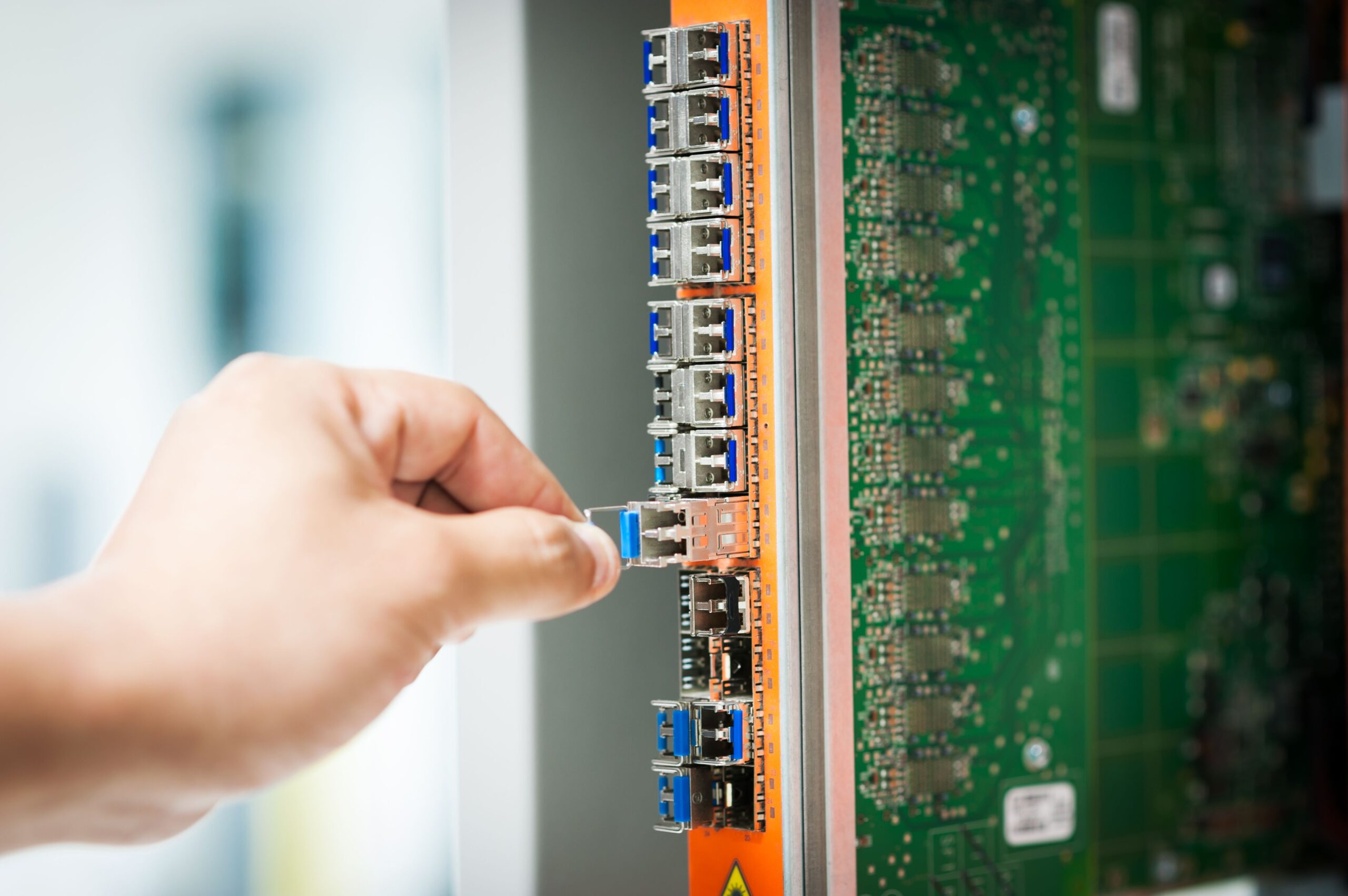 Reparación de fibra óptica