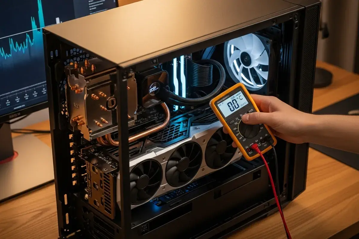 Optimización de voltajes Undervolting hardware